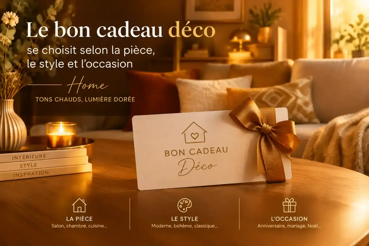 Le bon cadeau déco se choisit selon la pièce, le style et l’occasion
