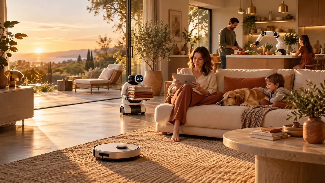 Robots domestiques : gagner du temps sans perdre le contrôle du foyer